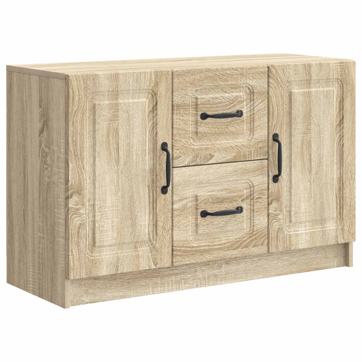 Servírovací Skříň Dub Sonoma 89 X 34,5 X 57 Cm Kompozitní Dřevo