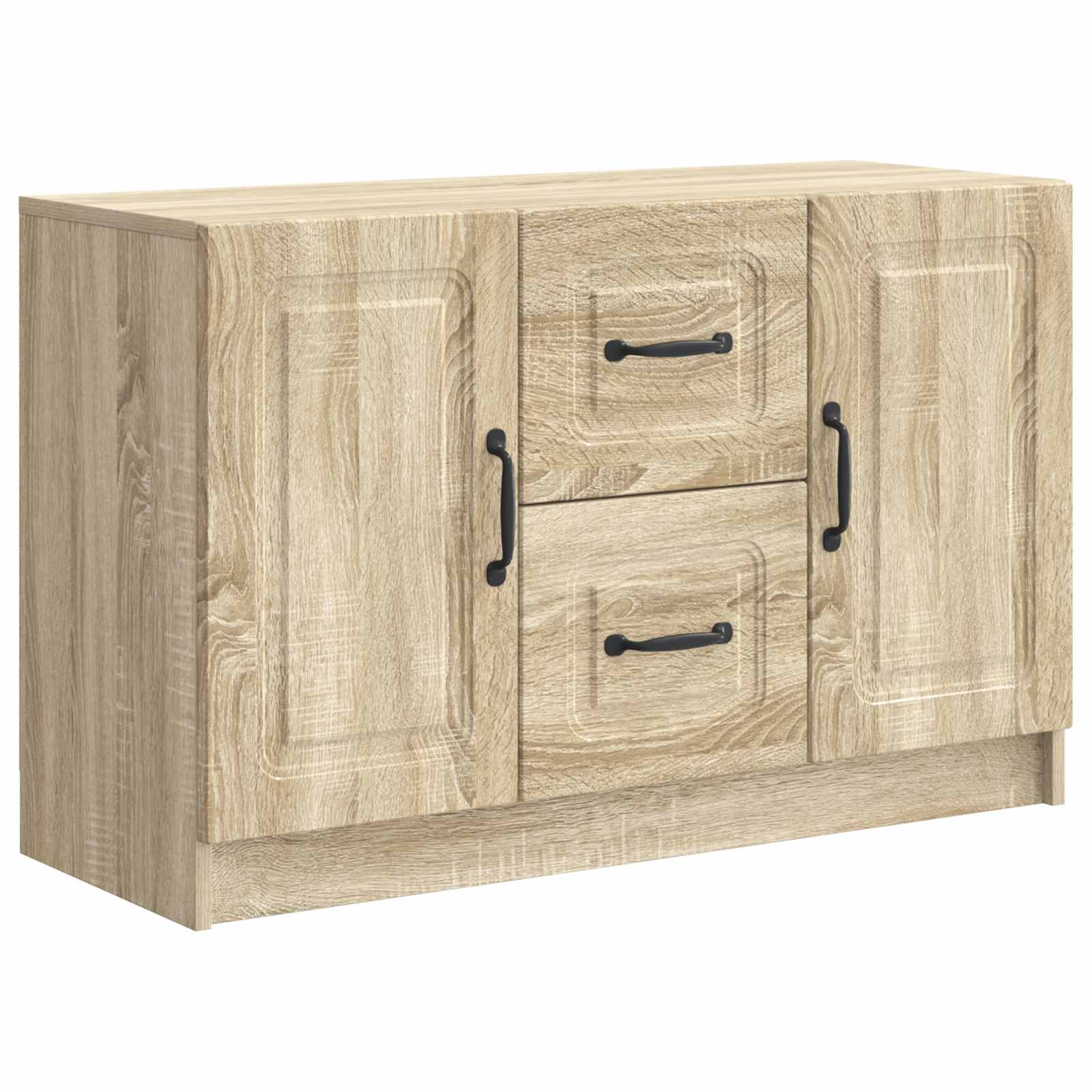 Servírovací Skříň Dub Sonoma 89 X 34,5 X 57 Cm Kompozitní Dřevo