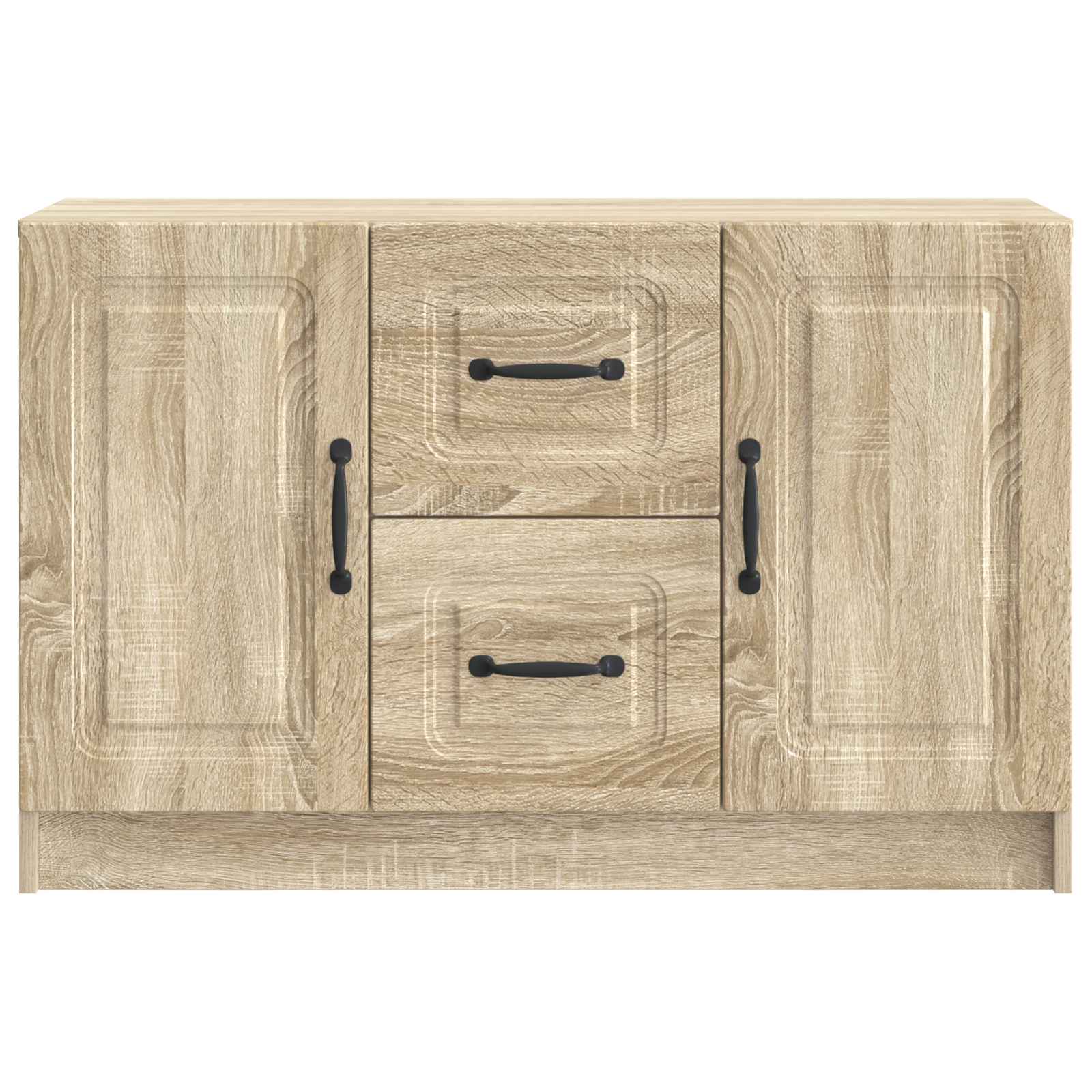 Servírovací Skříň Dub Sonoma 89 X 34,5 X 57 Cm Kompozitní Dřevo