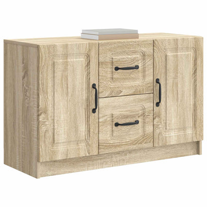Servírovací Skříň Dub Sonoma 89 X 34,5 X 57 Cm Kompozitní Dřevo