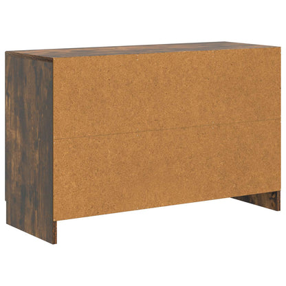 Servírovací Skříň Se Zásuvkou Kouřový Dub 89 X 34,5 X 57 Cm