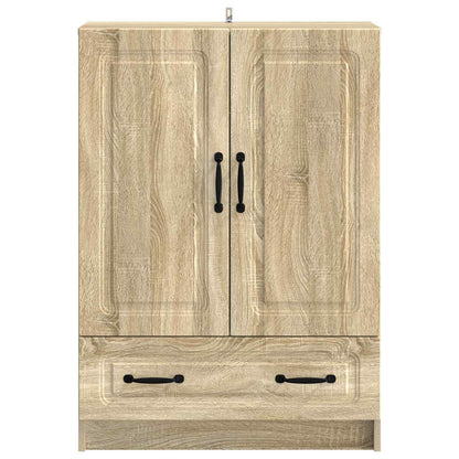 Servírovací Skříň Dub Sonoma 66 X 34,5 X 92 Cm Kompozitní Dřevo