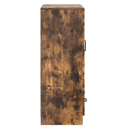 Servírovací Skříň Se Zásuvkou Kouřový Dub 66 X 34,5 X 92 Cm