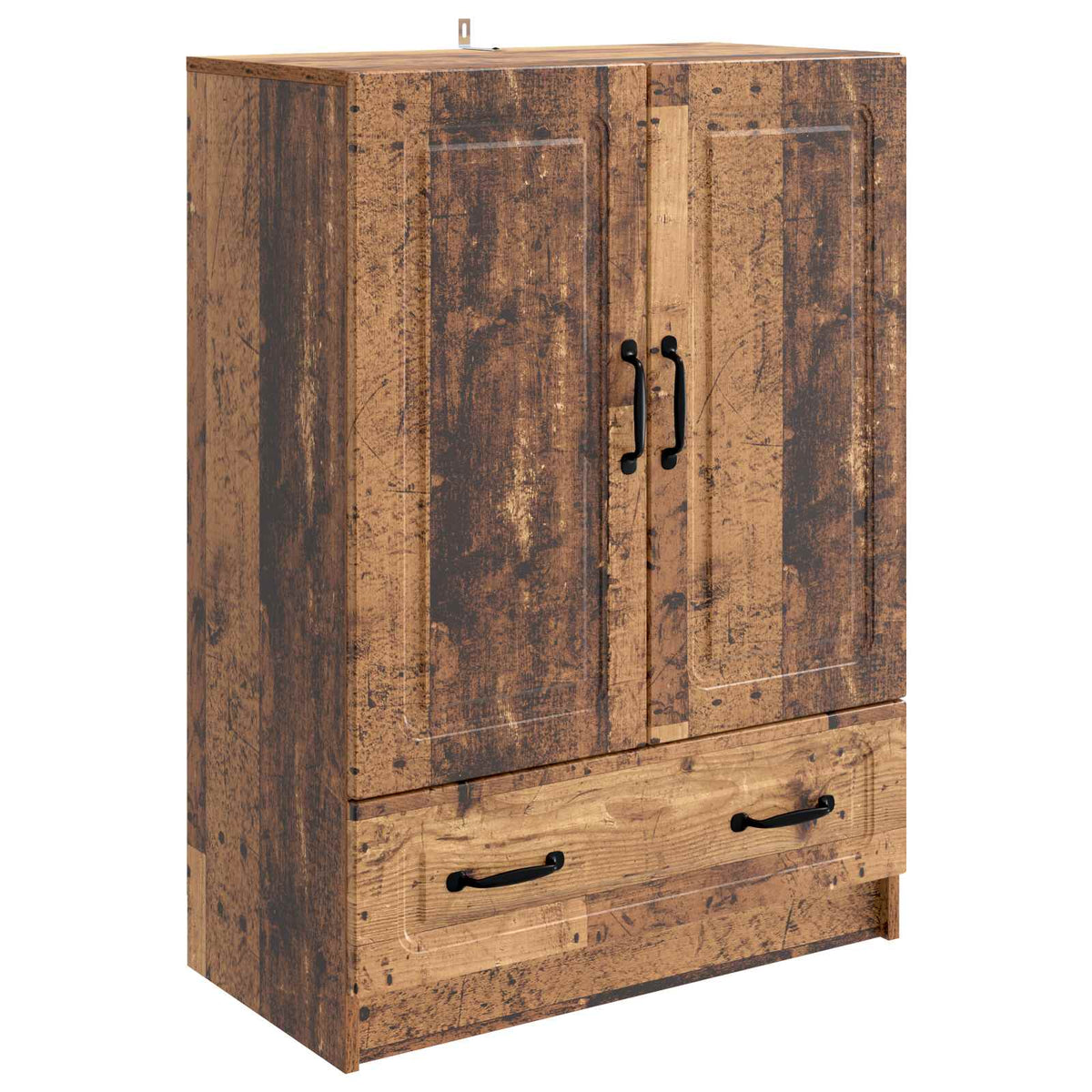 Servírovací Skříň Se Zásuvkou Staré Dřevo 66 X 34,5 X 92 Cm
