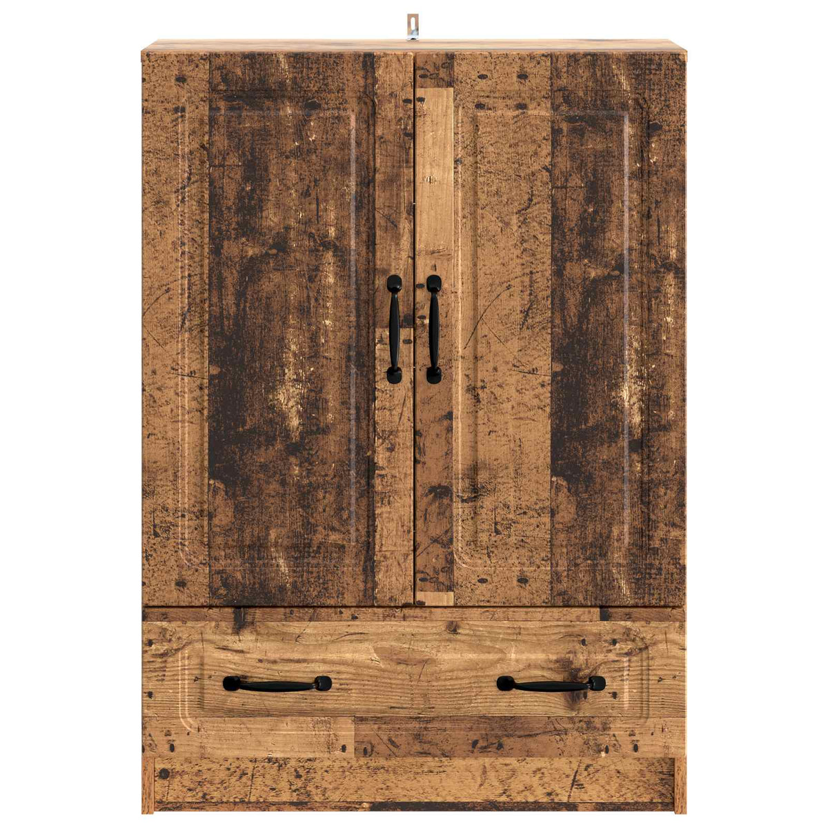 Servírovací Skříň Se Zásuvkou Staré Dřevo 66 X 34,5 X 92 Cm