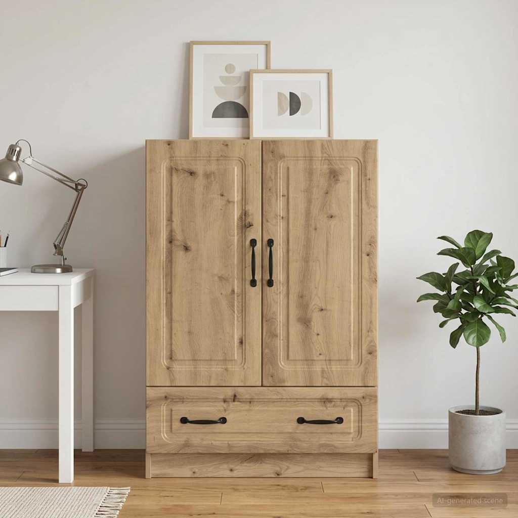 Servírovací Skříň Dub Artisan 66 X 34,5 X 92 Cm