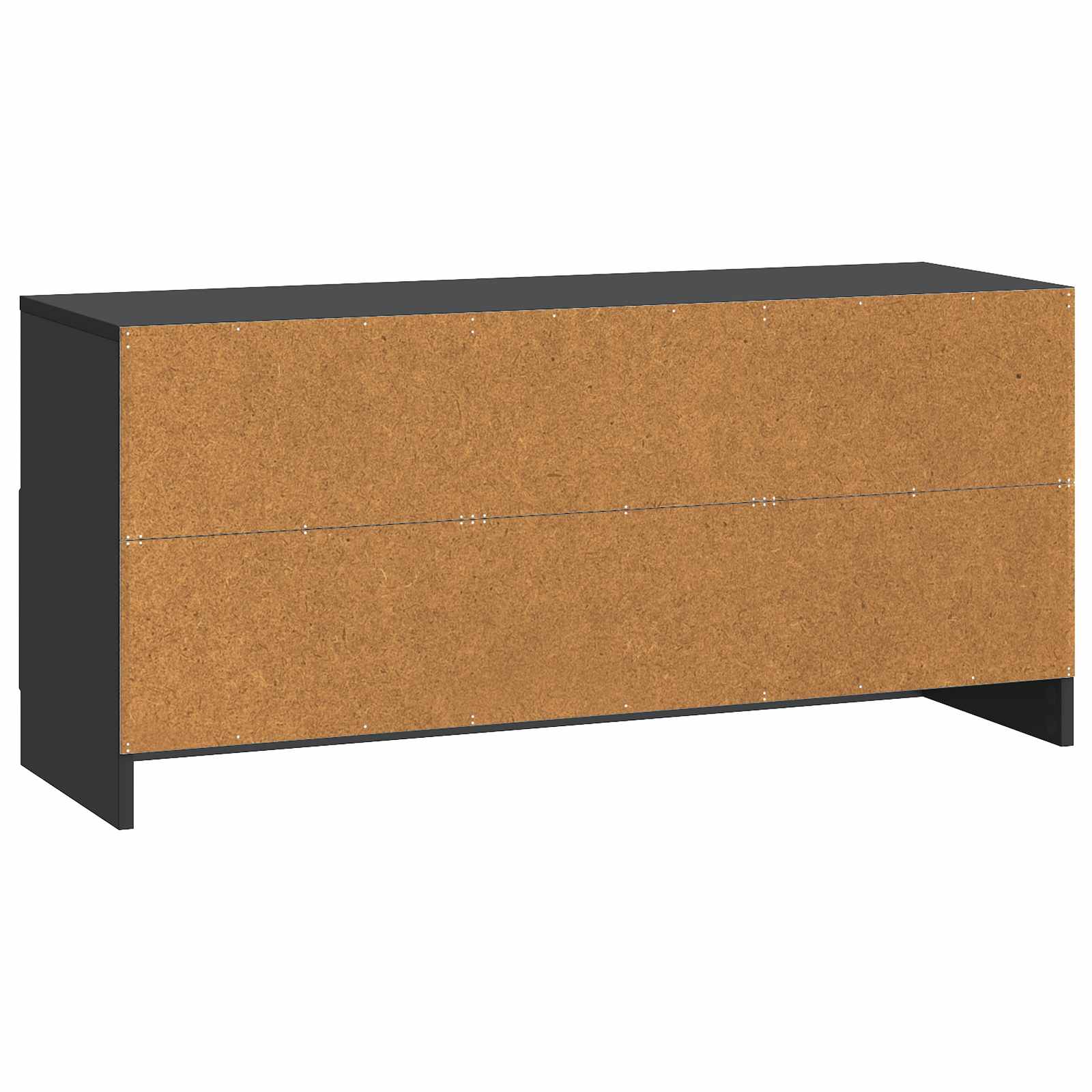 Televizní Skříň Černá 102 X 34,5 X 47 Cm Kompozitní Dřevo