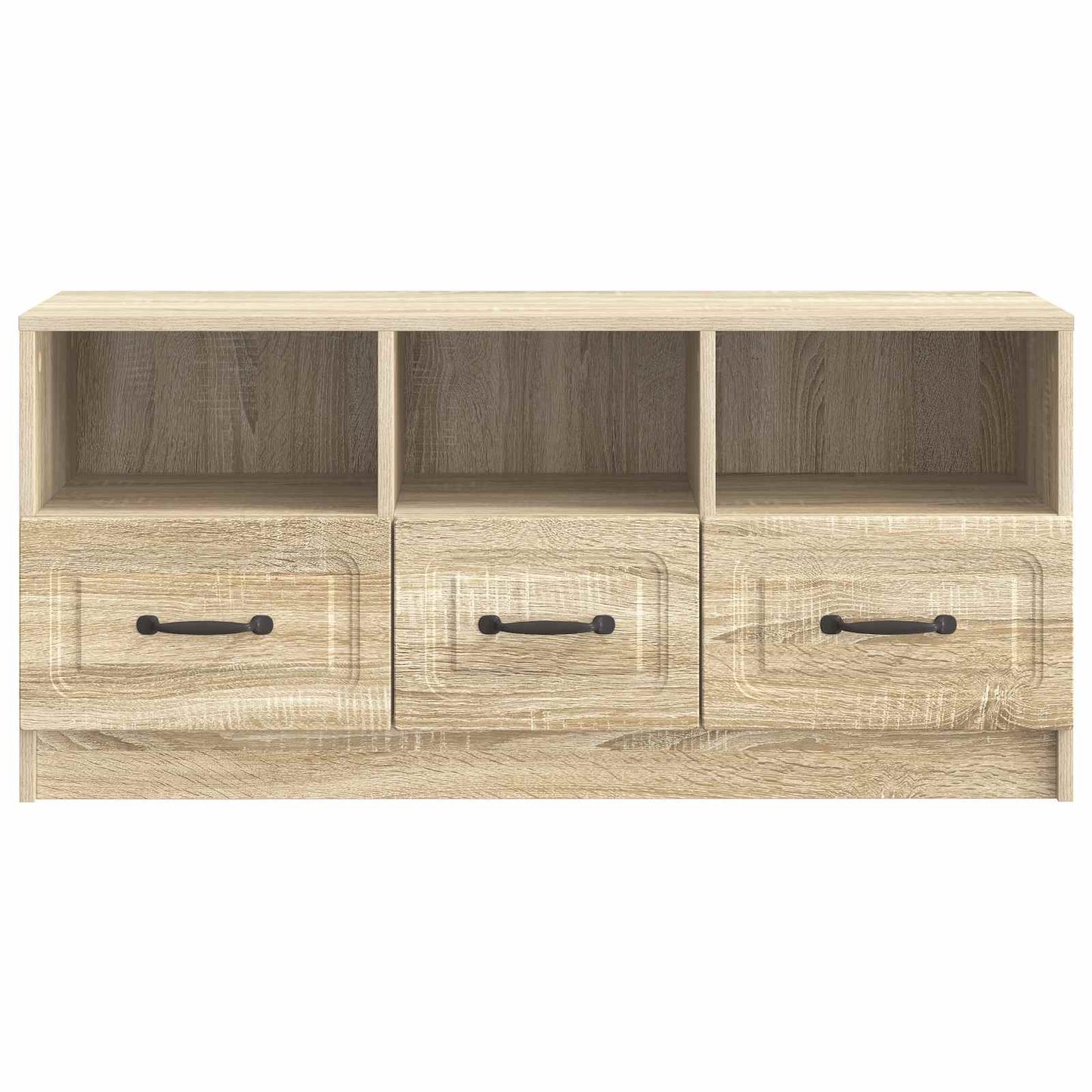 Televizní Skříň Dub Sonoma 102 X 34,5 X 47 Cm Kompozitní Dřevo