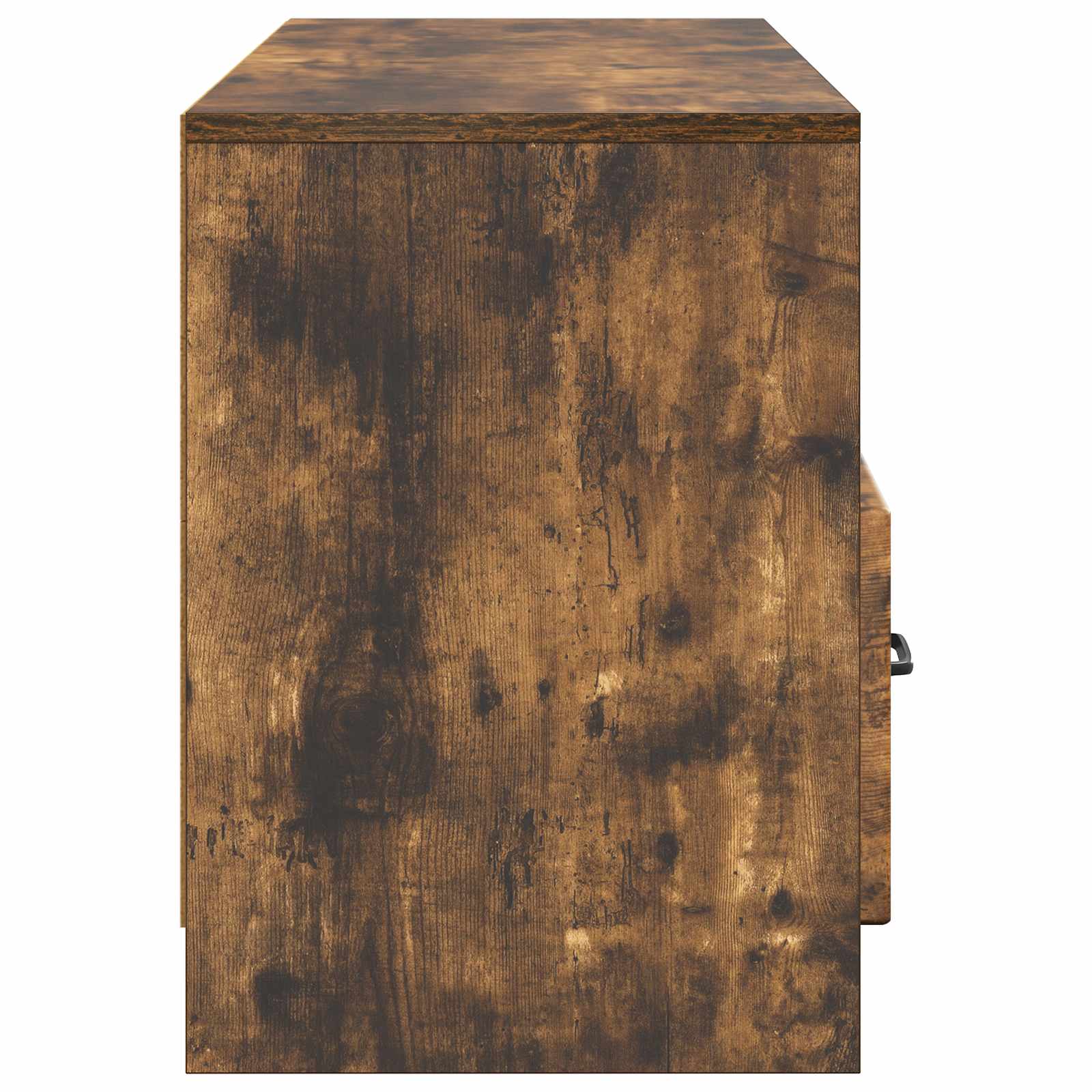 Televizní Skříň Kouřový Dub 102 X 34,5 X 47 Cm Kompozitní Dřevo