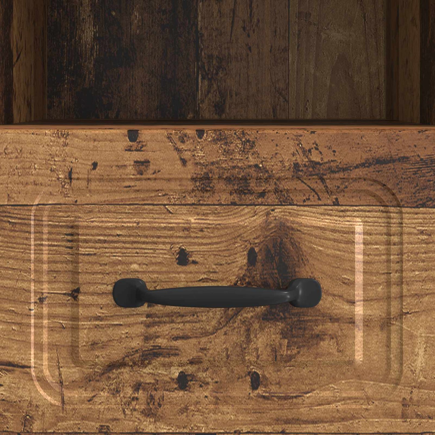Televizní Skříň Staré Dřevo 102 X 34,5 X 47 Cm Kompozitní Dřevo