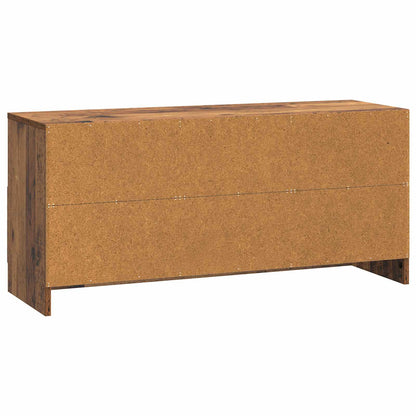 Televizní Skříň Staré Dřevo 102 X 34,5 X 47 Cm Kompozitní Dřevo
