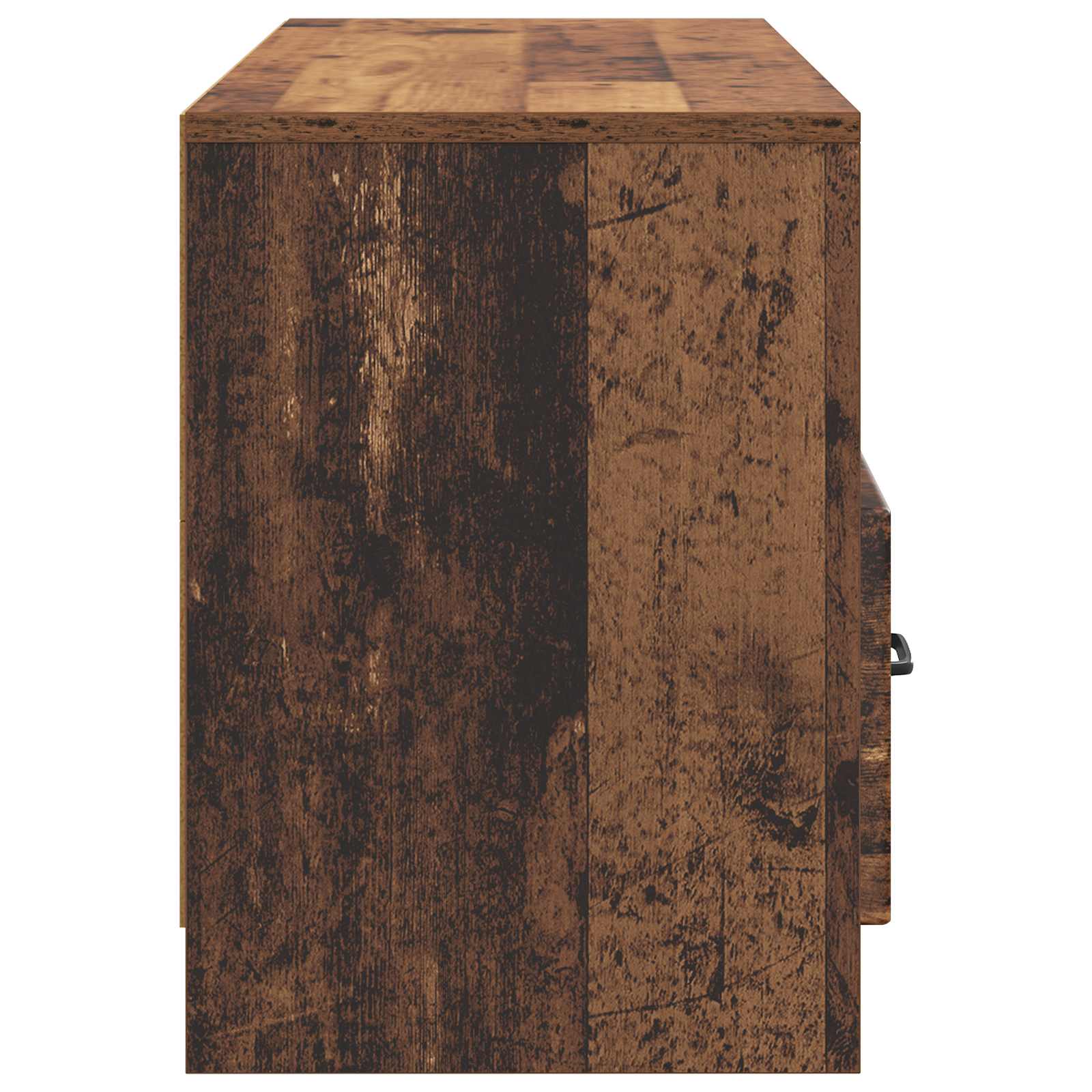 Televizní Skříň Staré Dřevo 102 X 34,5 X 47 Cm Kompozitní Dřevo