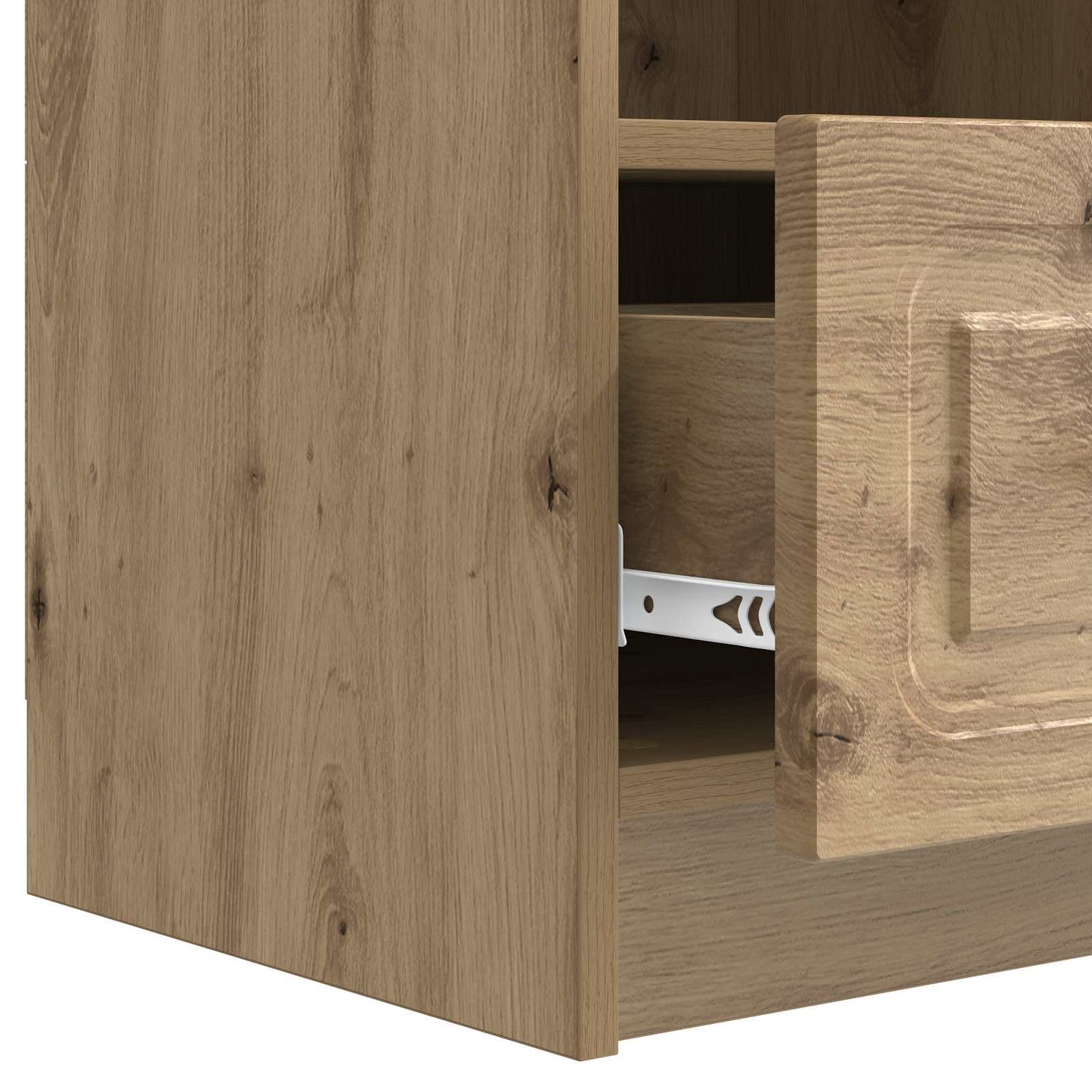 Televizní Skříň 102 X 34,5 X 47 Cm Dub Artisan Kompozitní Dřevo