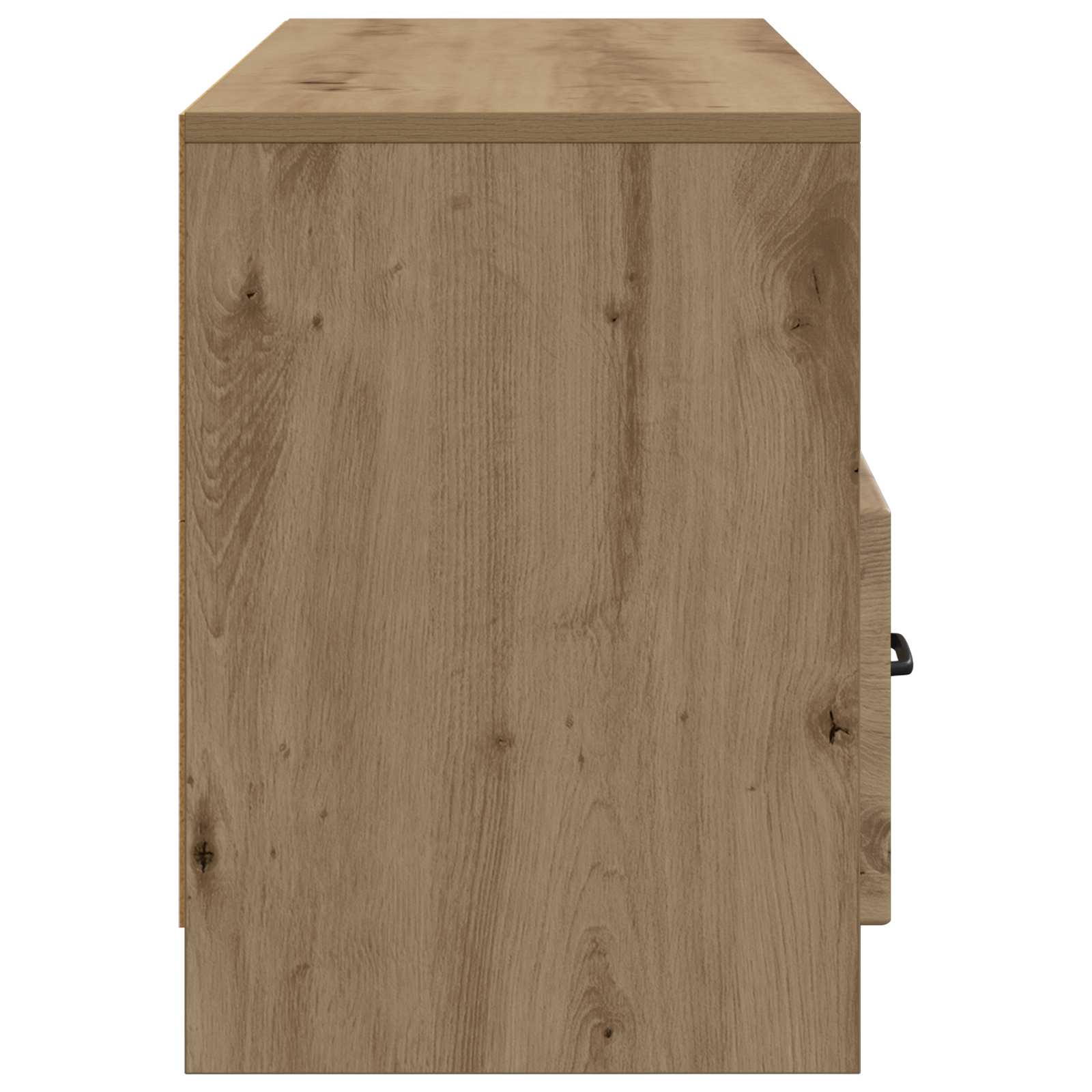 Televizní Skříň 102 X 34,5 X 47 Cm Dub Artisan Kompozitní Dřevo