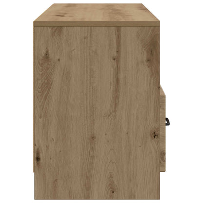 Televizní Skříň 102 X 34,5 X 47 Cm Dub Artisan Kompozitní Dřevo