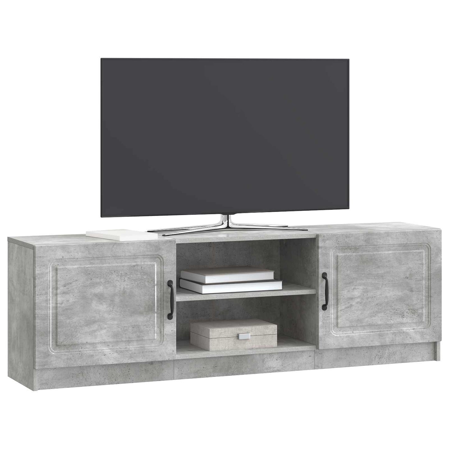 Televizní Skříň Betonově Šedá 150 X 31 X 47 Cm Kompozitní Dřevo