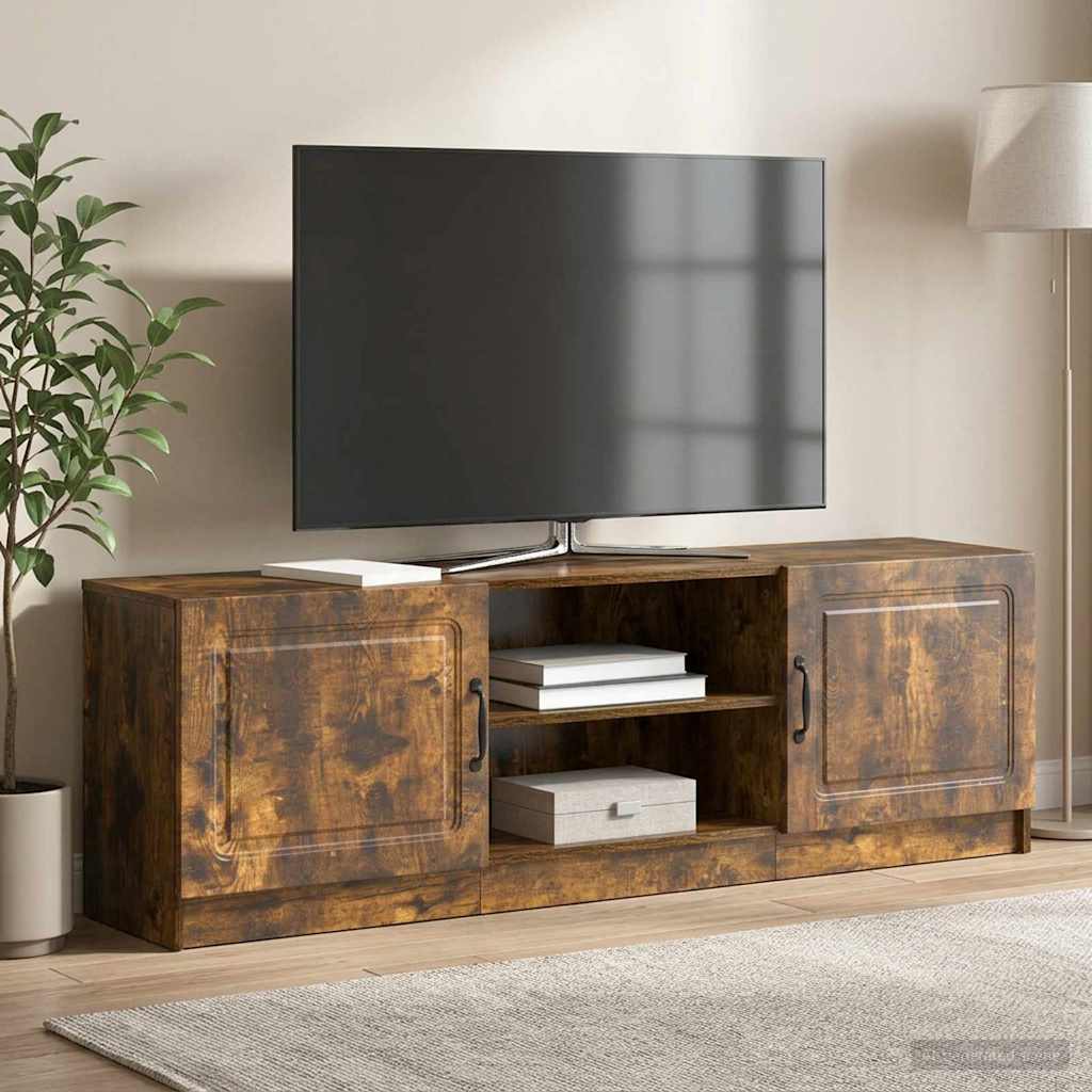 Televizní Skříň Kouřový Dub 150 X 31 X 47 Cm Kompozitní Dřevo