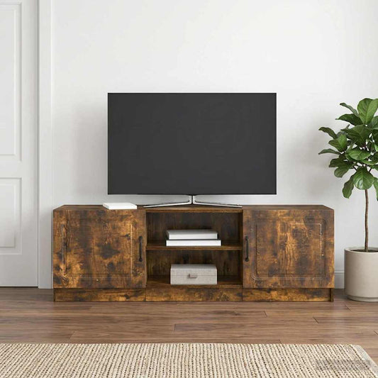 Televizní Skříň Kouřový Dub 150 X 31 X 47 Cm Kompozitní Dřevo