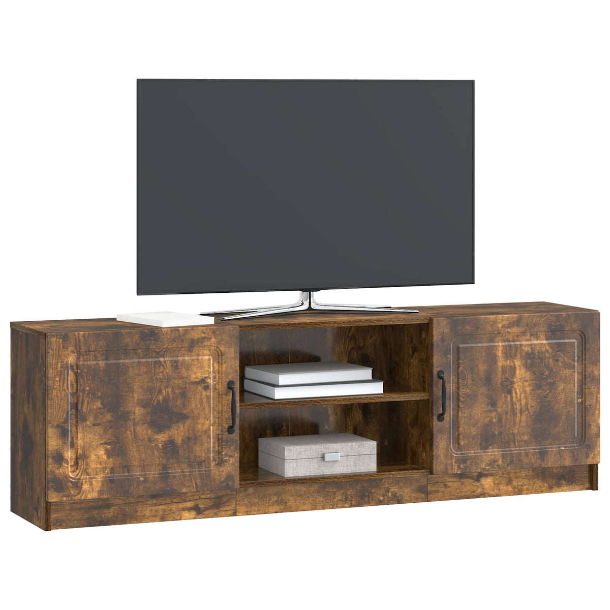 Televizní Skříň Kouřový Dub 150 X 31 X 47 Cm Kompozitní Dřevo