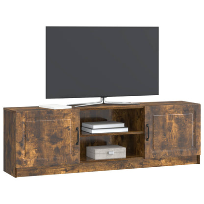 Televizní Skříň Kouřový Dub 150 X 31 X 47 Cm Kompozitní Dřevo