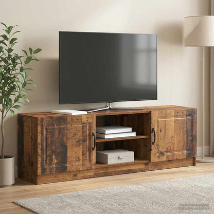 Televizní Skříň Staré Dřevo 150 X 31 X 47 Cm Kompozitní Dřevo