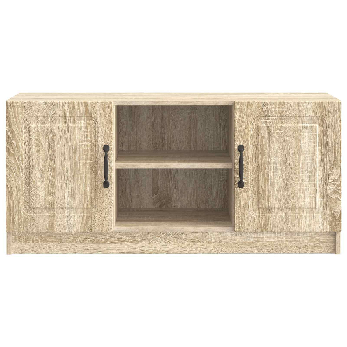 Televizní Skříň Dub Sonoma 102 X 34,5 X 47 Cm Kompozitní Dřevo