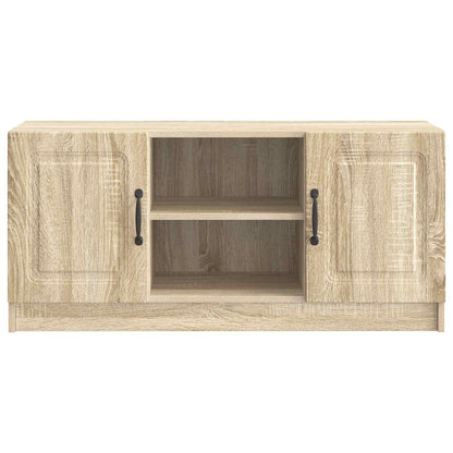 Televizní Skříň Dub Sonoma 102 X 34,5 X 47 Cm Kompozitní Dřevo