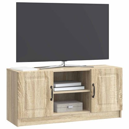 Televizní Skříň Dub Sonoma 102 X 34,5 X 47 Cm Kompozitní Dřevo