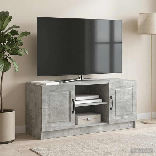 Televizní Skříň Betonově Šedá 102 X 34,5 X 47 Cm
