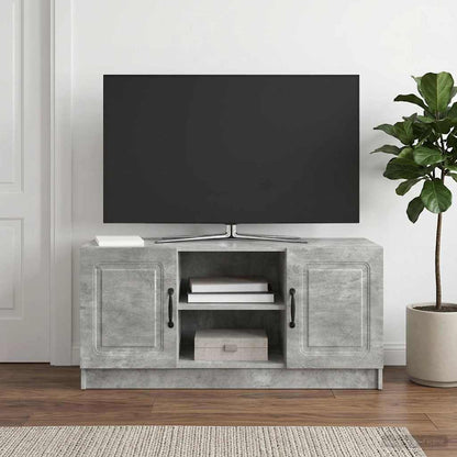 Televizní Skříň Betonově Šedá 102 X 34,5 X 47 Cm