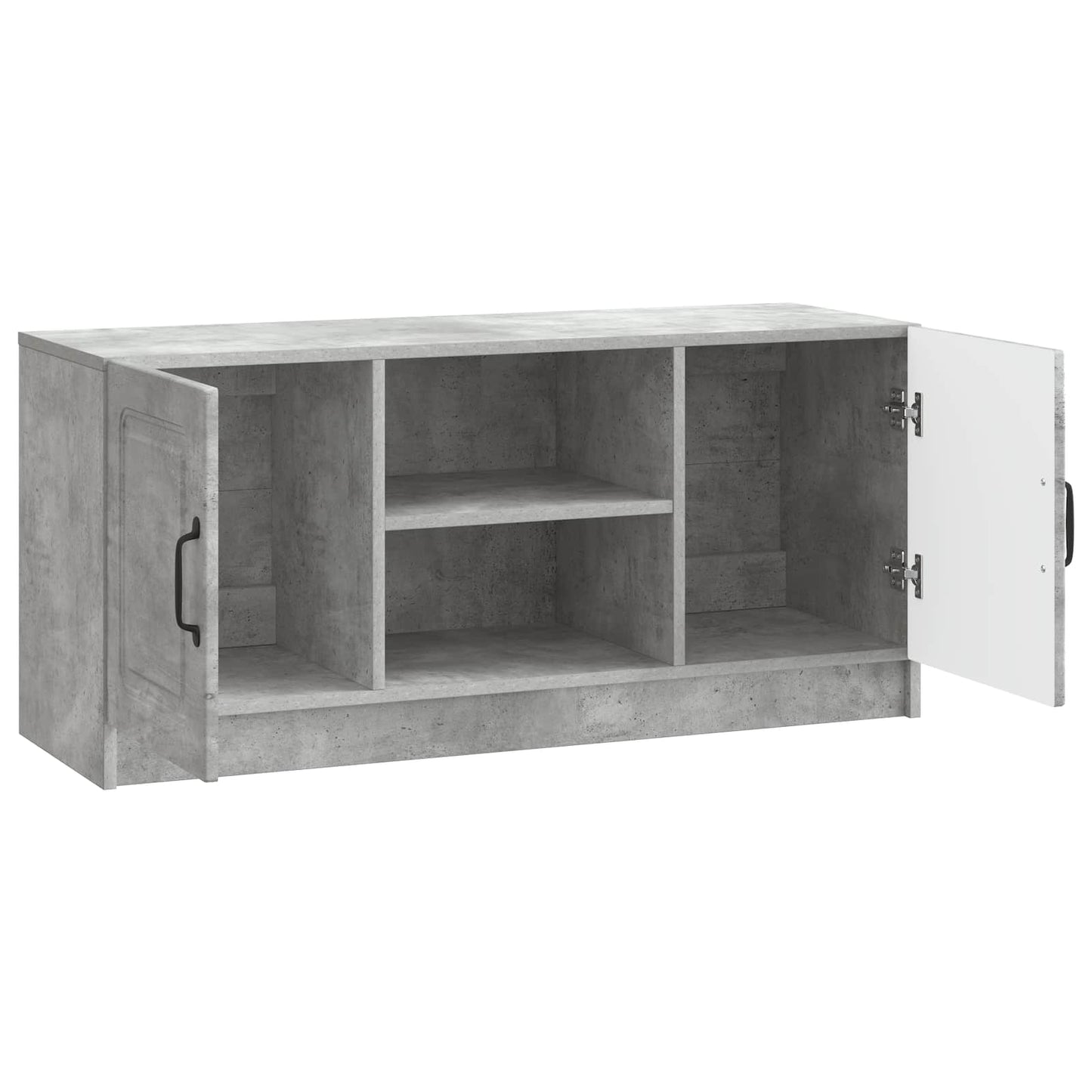 Televizní Skříň Betonově Šedá 102 X 34,5 X 47 Cm