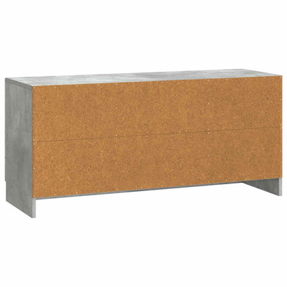 Televizní Skříň Betonově Šedá 102 X 34,5 X 47 Cm