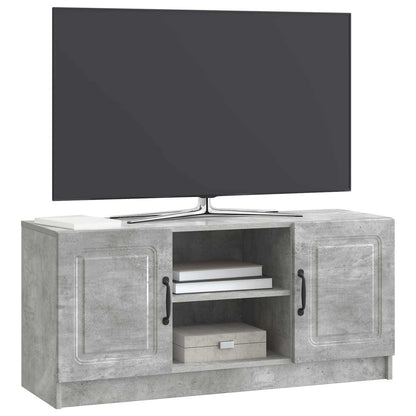 Televizní Skříň Betonově Šedá 102 X 34,5 X 47 Cm