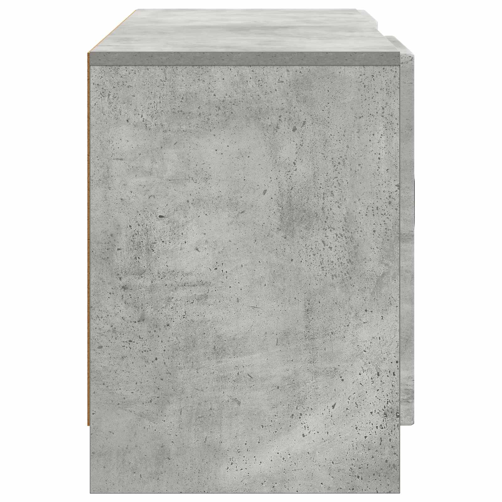 Televizní Skříň Betonově Šedá 102 X 34,5 X 47 Cm