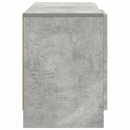 Televizní Skříň Betonově Šedá 102 X 34,5 X 47 Cm