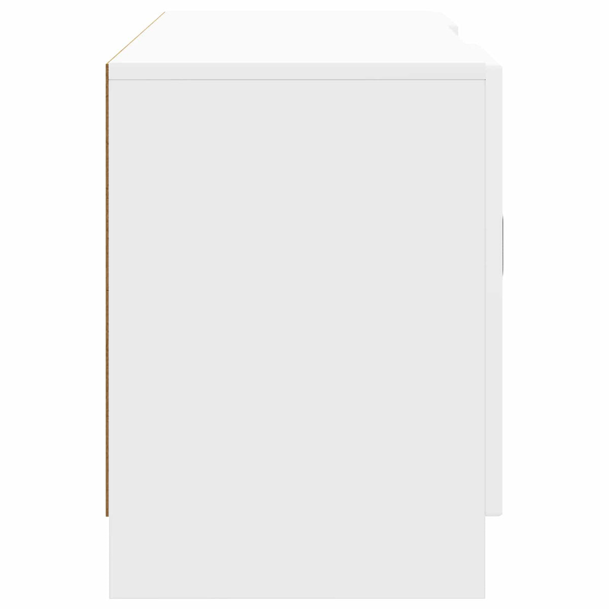 Televizní Skříň Bílá S Vysokým Leskem 102 X 34,5 X 47 Cm