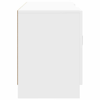 Televizní Skříň Bílá S Vysokým Leskem 102 X 34,5 X 47 Cm