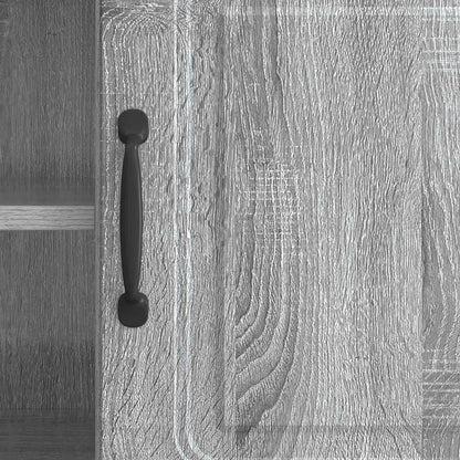 Televizní Skříň Šedá Sonoma 102 X 34,5 X 47 Cm Kompozitní Dřevo