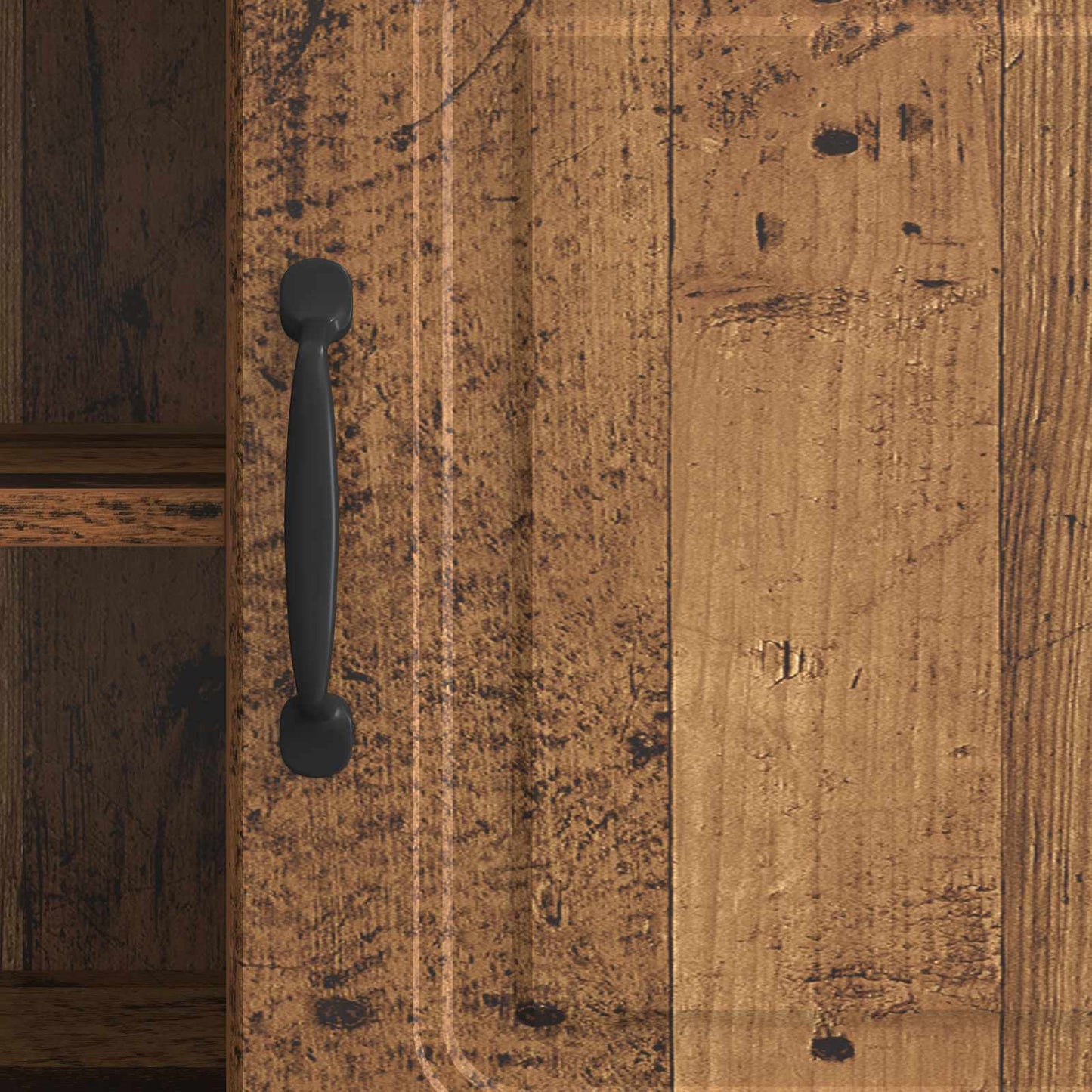Televizní Skříň Staré Dřevo 102 X 34,5 X 47 Cm Kompozitní Dřevo