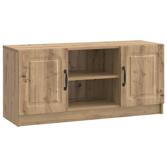 Televizní Skříň 102 X 34,5 X 47 Cm Dub Artisan Kompozitní Dřevo