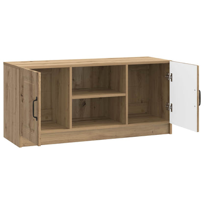 Televizní Skříň 102 X 34,5 X 47 Cm Dub Artisan Kompozitní Dřevo
