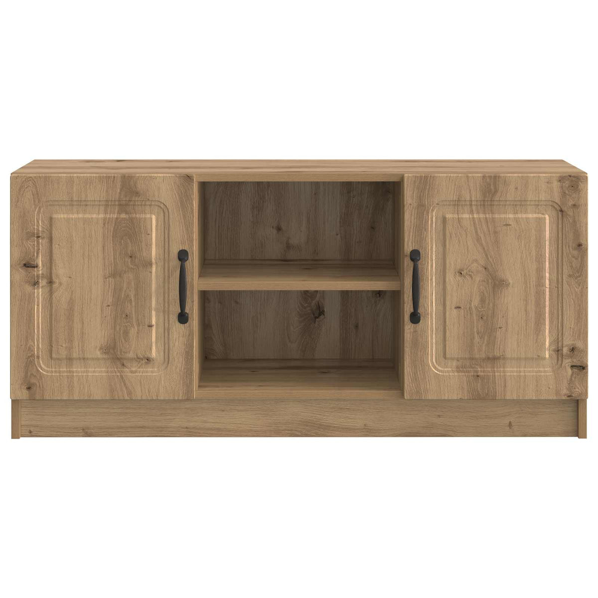 Televizní Skříň 102 X 34,5 X 47 Cm Dub Artisan Kompozitní Dřevo