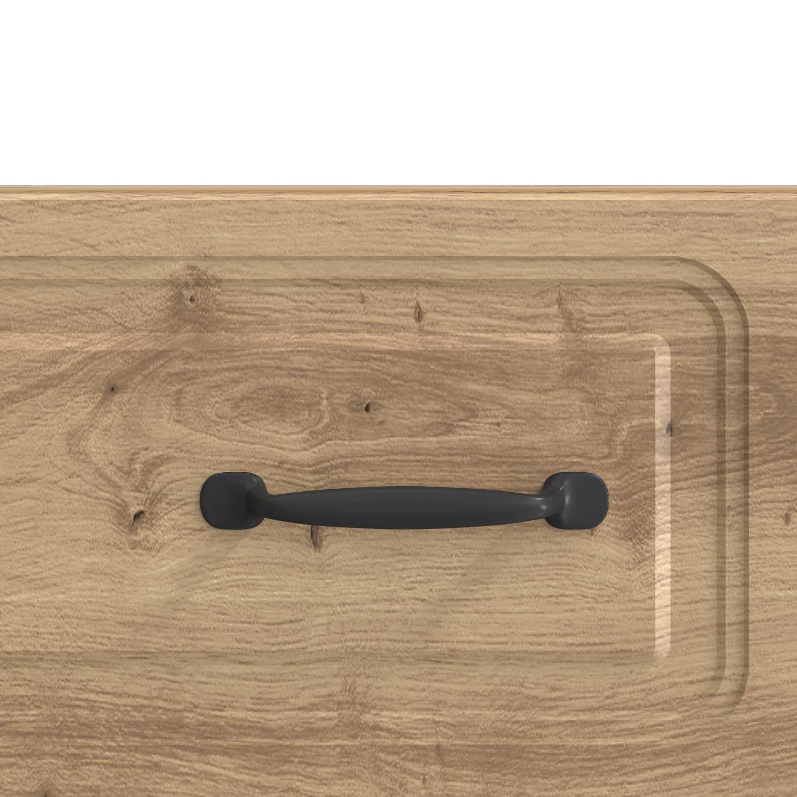 Televizní Skříň 147 X 34,5 X 27 Cm Dub Artisan Kompozitní Dřevo