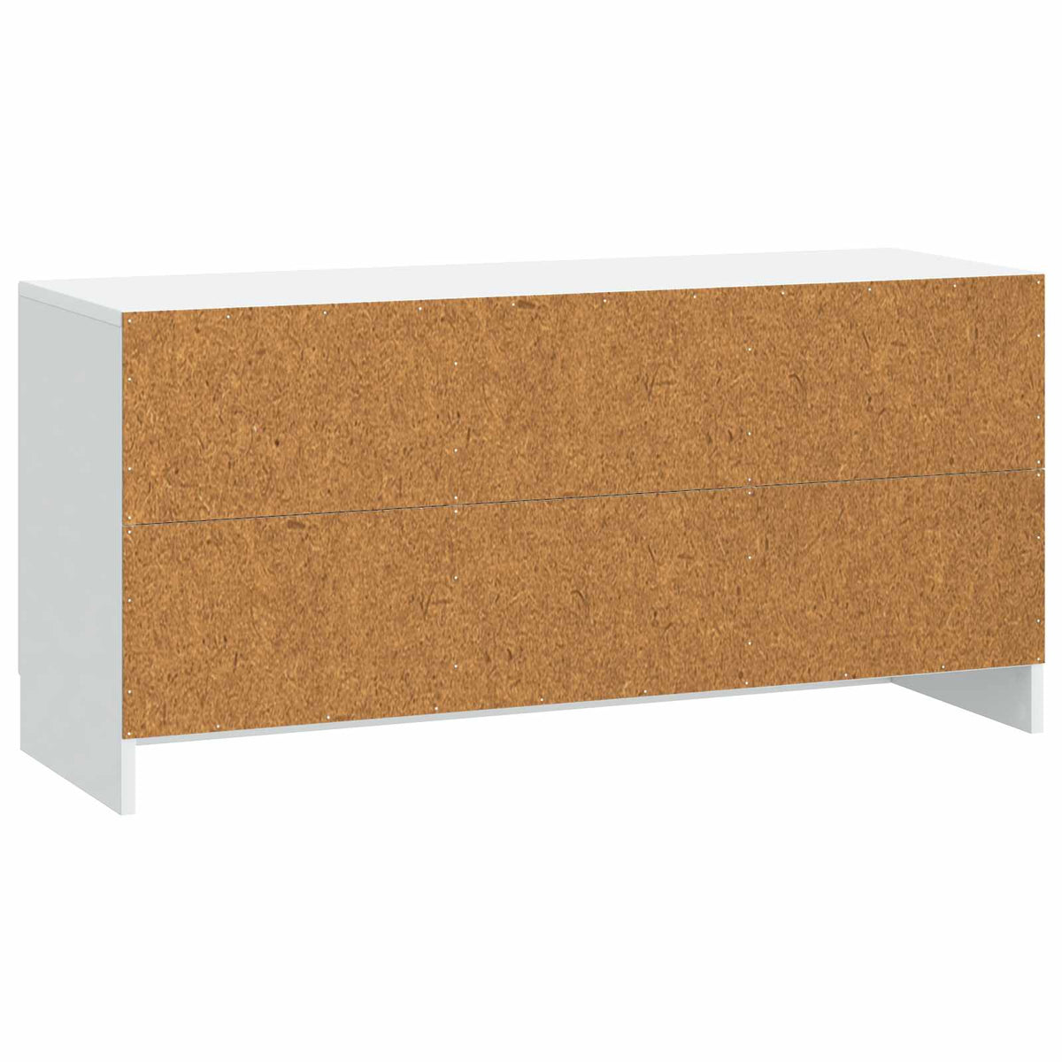Televizní Skříň Bílá 99 X 34,5 X 47 Cm Kompozitní Dřevo