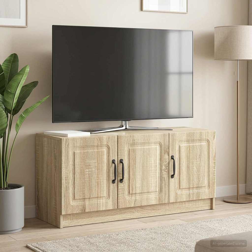 Televizní Skříň Dub Sonoma 99 X 34,5 X 47 Cm Kompozitní Dřevo