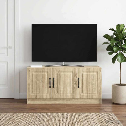 Televizní Skříň Dub Sonoma 99 X 34,5 X 47 Cm Kompozitní Dřevo