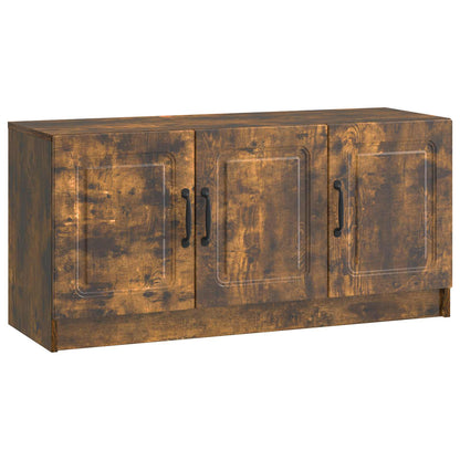 Televizní Skříň Kouřový Dub 99 X 34,5 X 47 Cm Kompozitní Dřevo