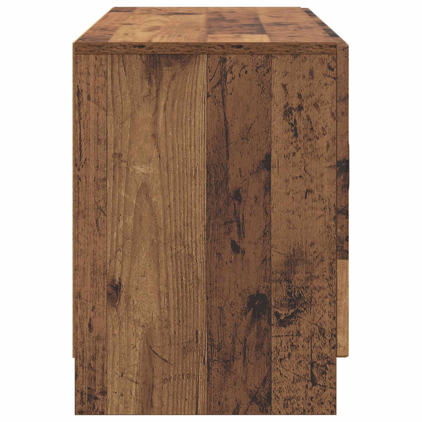 Televizní Skříň Staré Dřevo 99 X 34,5 X 47 Cm Kompozitní Dřevo