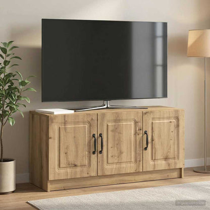 Televizní Skříň 99 X 34,5 X 47 Cm Dub Artisan Kompozitní Dřevo
