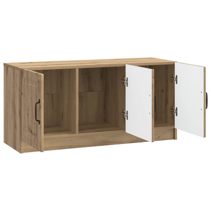 Televizní Skříň 99 X 34,5 X 47 Cm Dub Artisan Kompozitní Dřevo